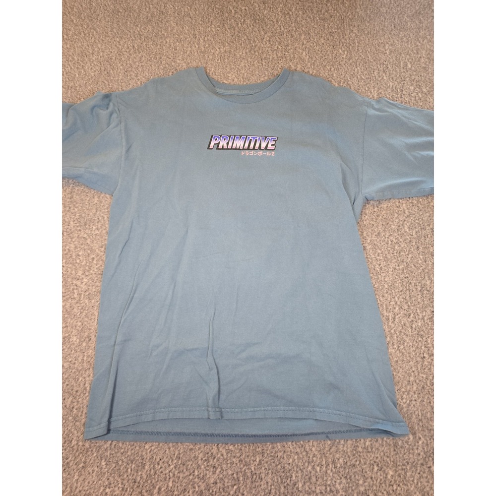 Primitive Dragon Ball Z Frieza Graphic Tee Blue Size Large DBZ